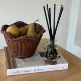 LEATHER + PINE REED DIFFUSER Reed Diffuser tanned leather / pine sap / amber / sandalwood 